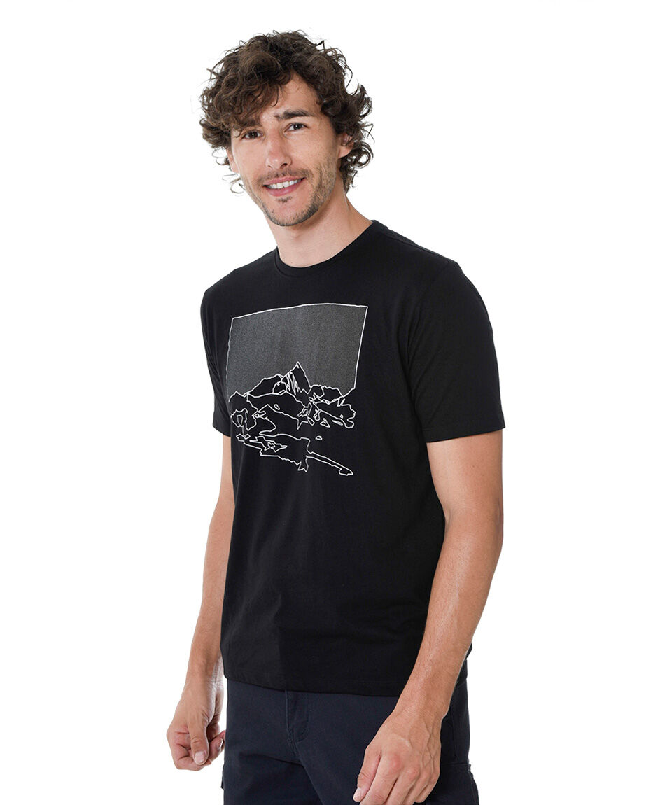 Polera estampada