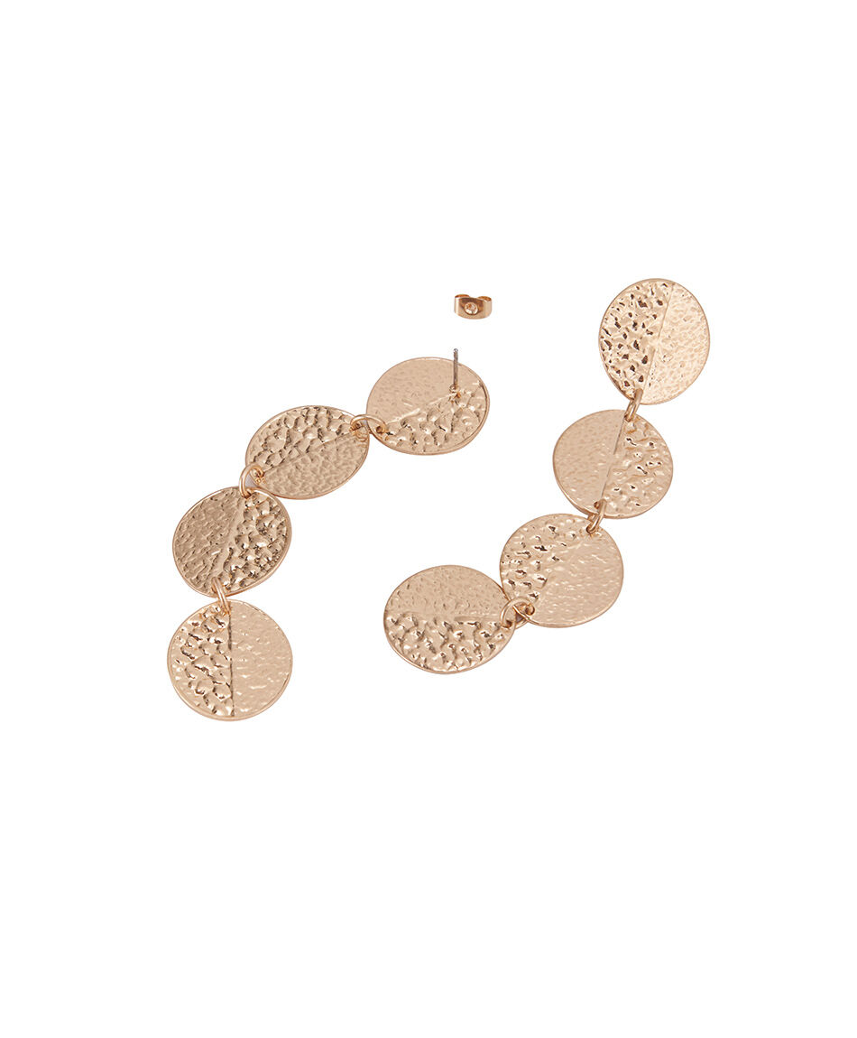 Aros mujer gold coin