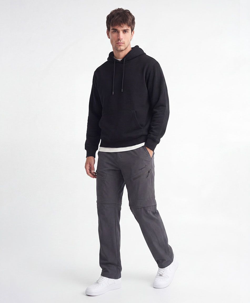 Pantal&oacute;n hombre bermuda outdoor gris