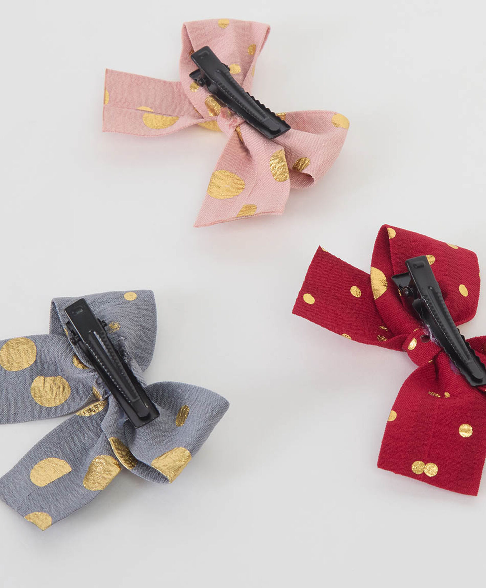 Set 3 pinches infantiles cintas Set 3 pinches infantiles cintas