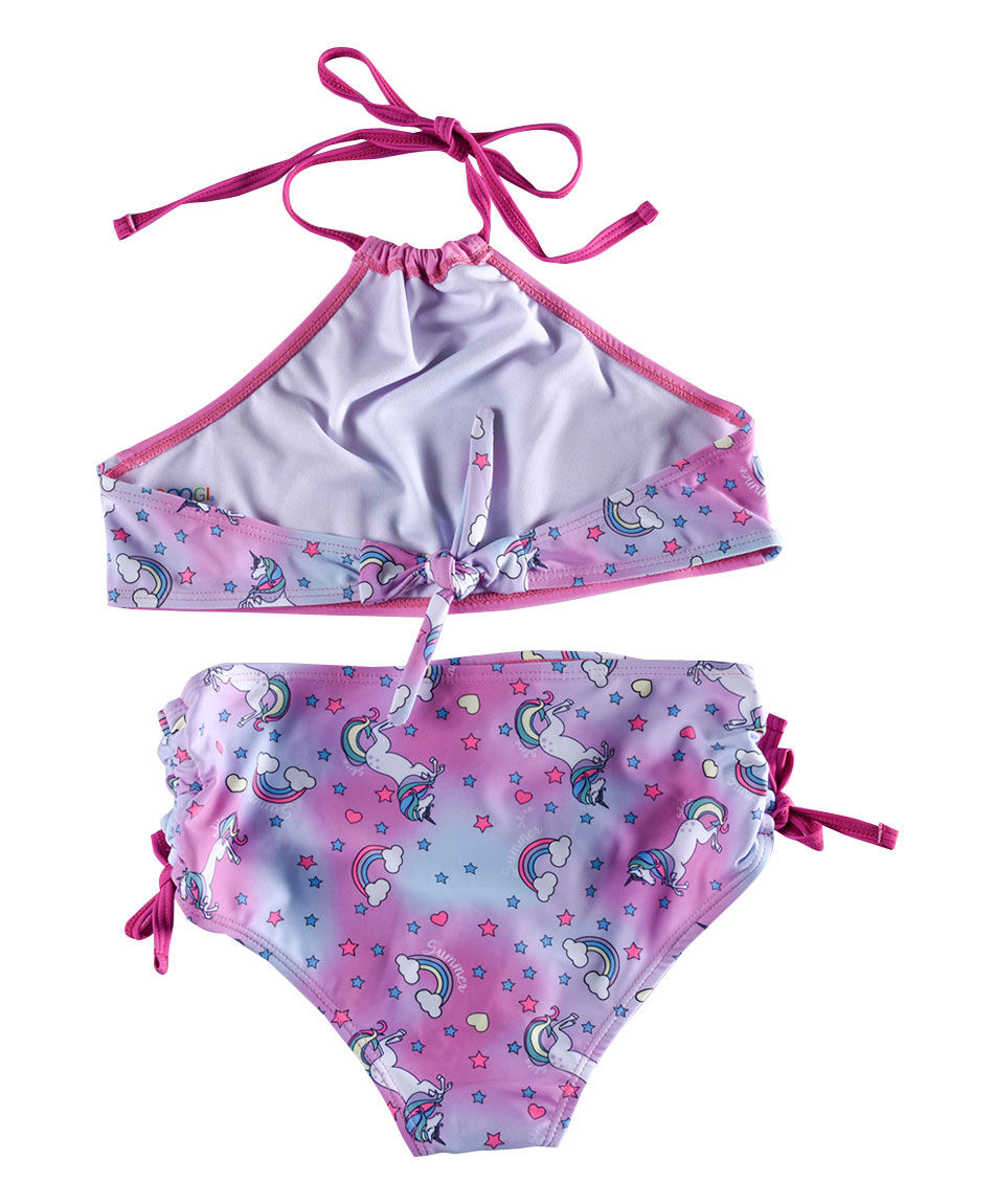Traje de bano unicornio