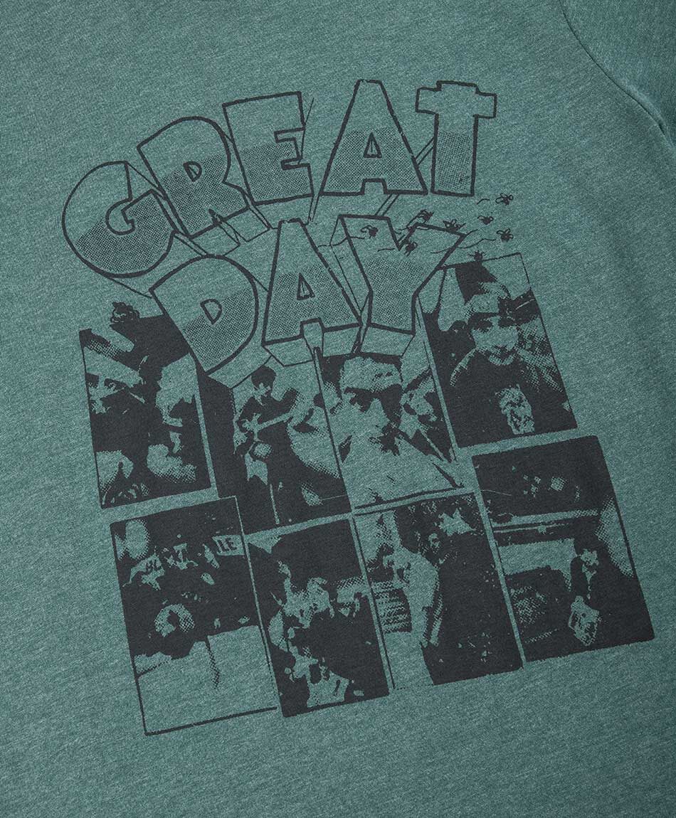 Polera hombre estampada great day