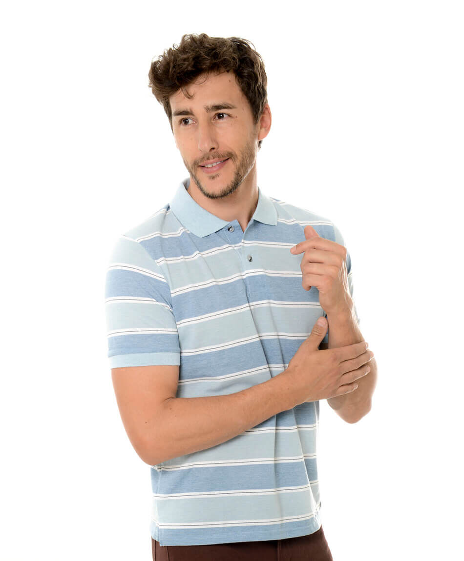 Polera rayas fantasia