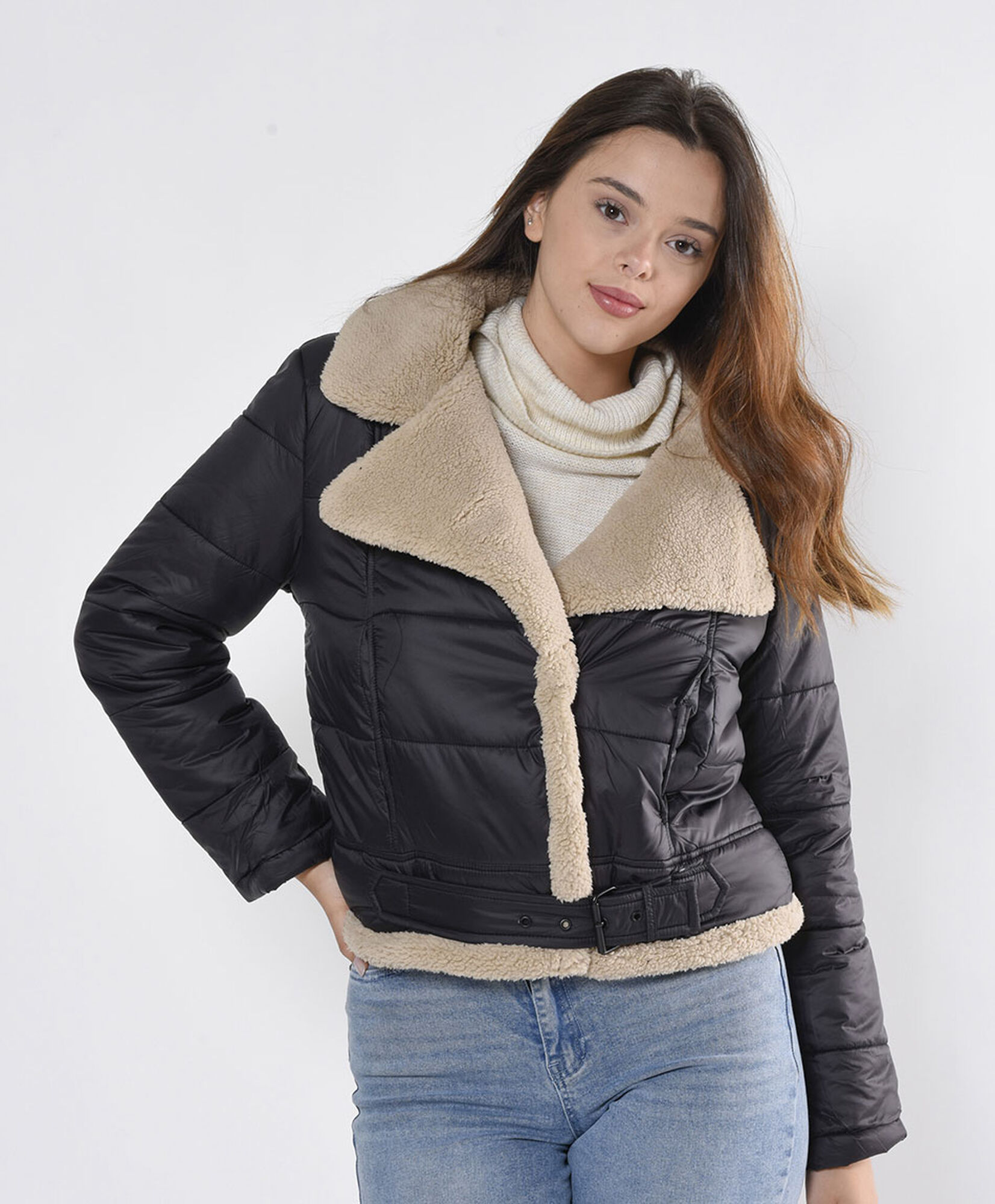 Parka mujer crop chiporro Parka mujer crop chiporro