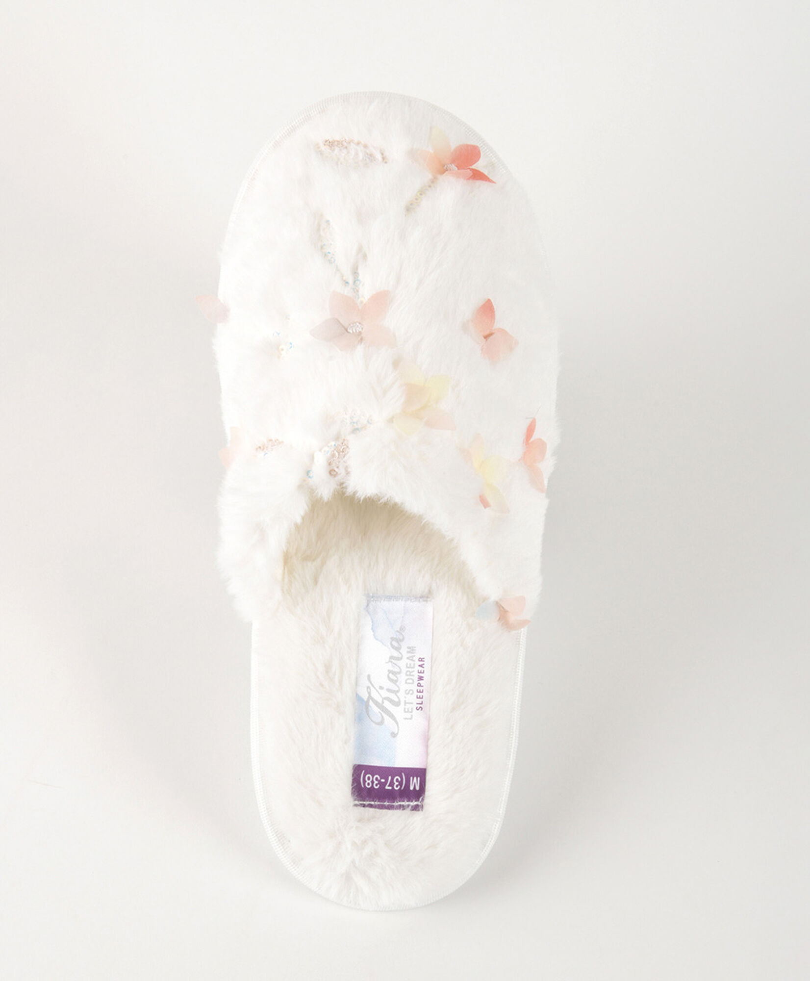 Pantuflas mujer floreada Pantuflas mujer floreada