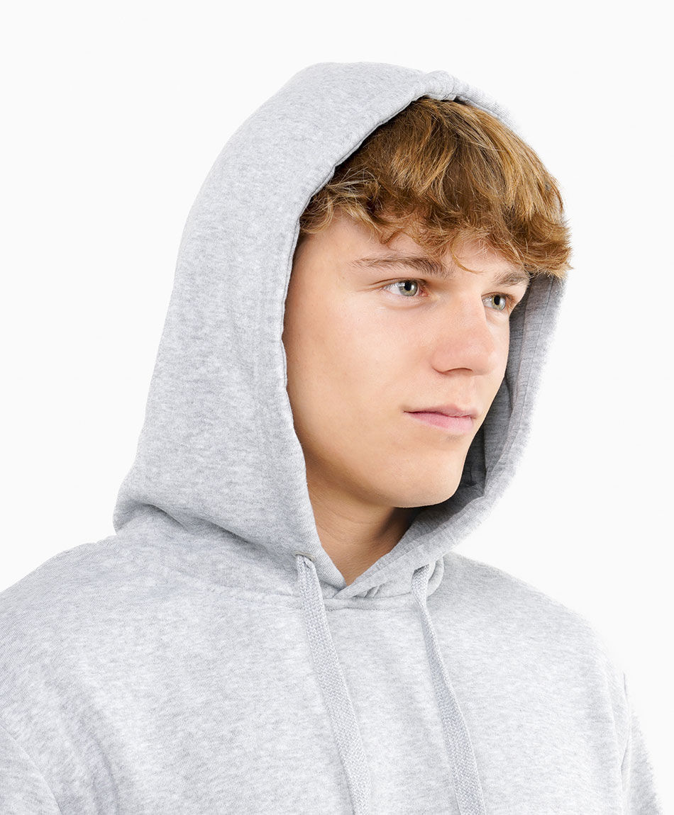 Poler&oacute;n hombre liso grey