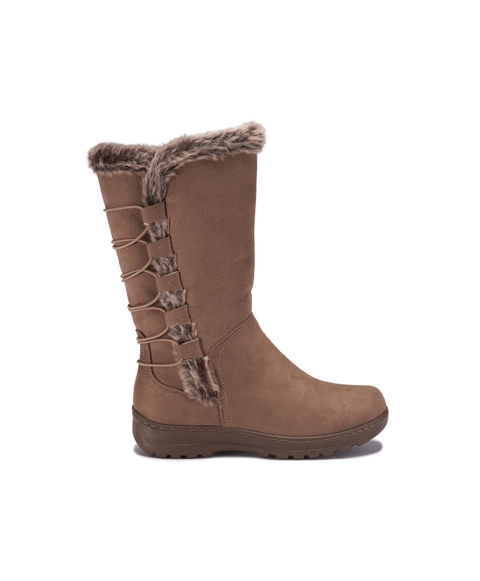 Bota mujer larga el&aacute;sticos