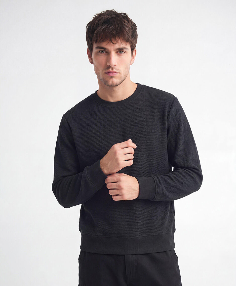 Sweater hombre jacquard