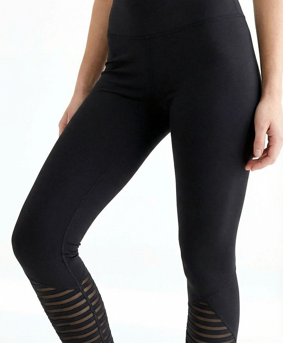 Calza deportiva mujer lineas inferiores