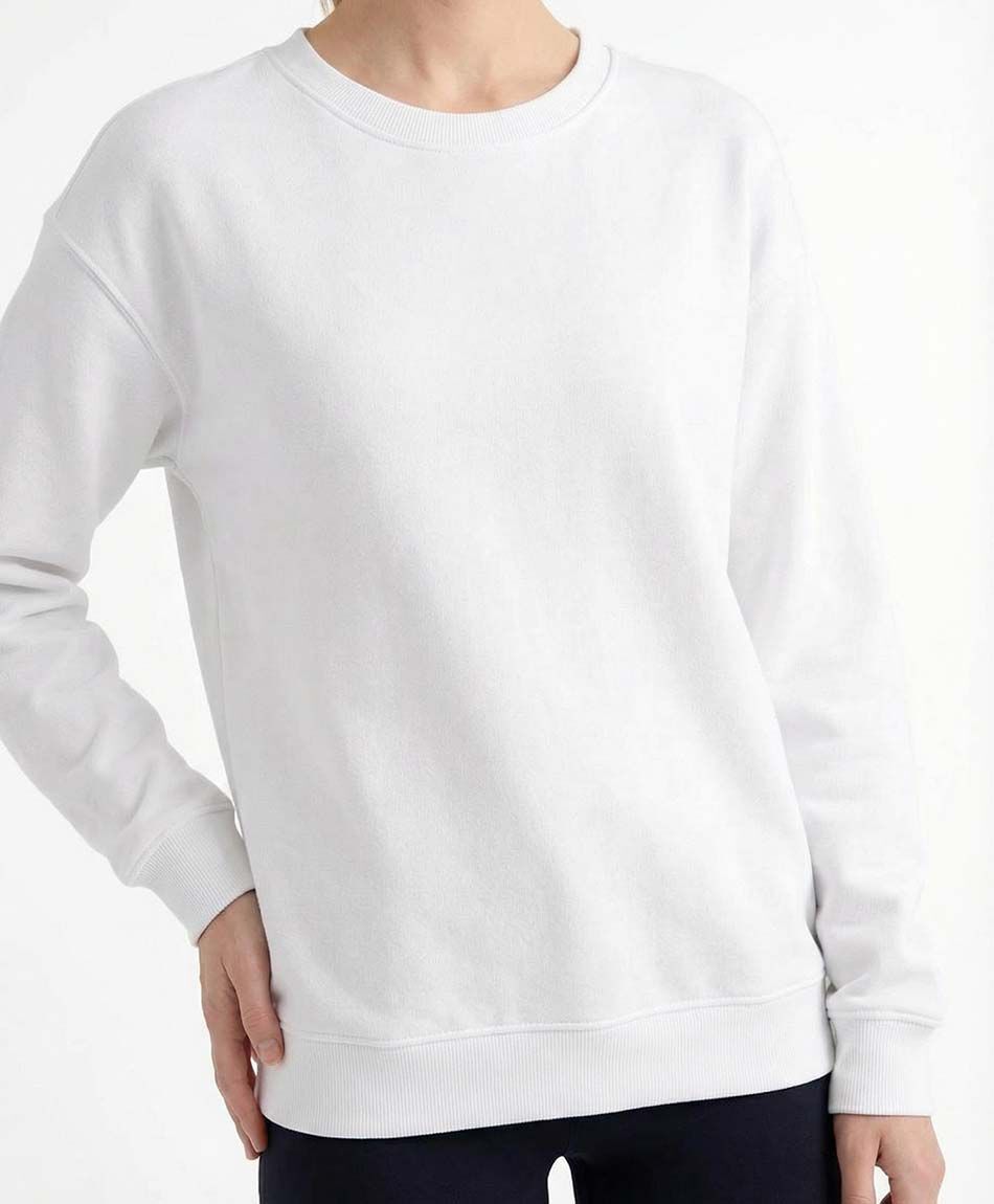 Camiseta mujer polar lisa white