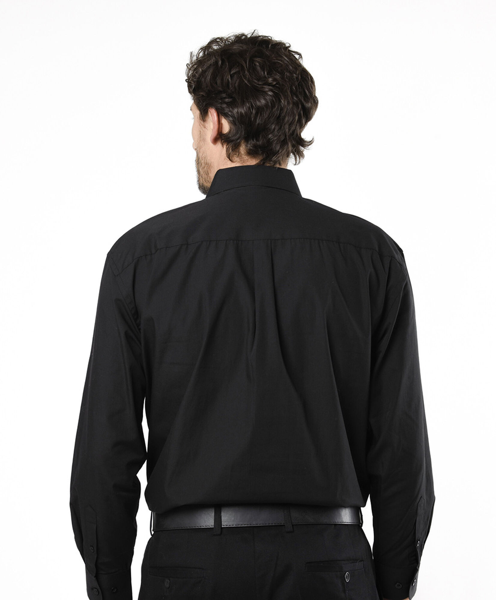 Camisa hombre lisa manga larga Camisa hombre lisa manga larga