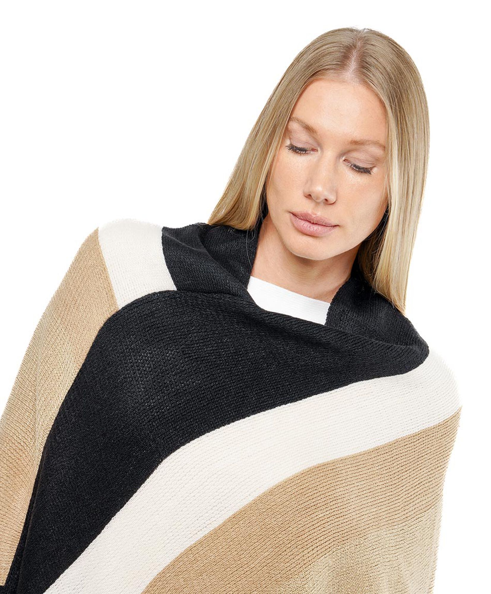 Poncho mujer rayas Poncho mujer rayas
