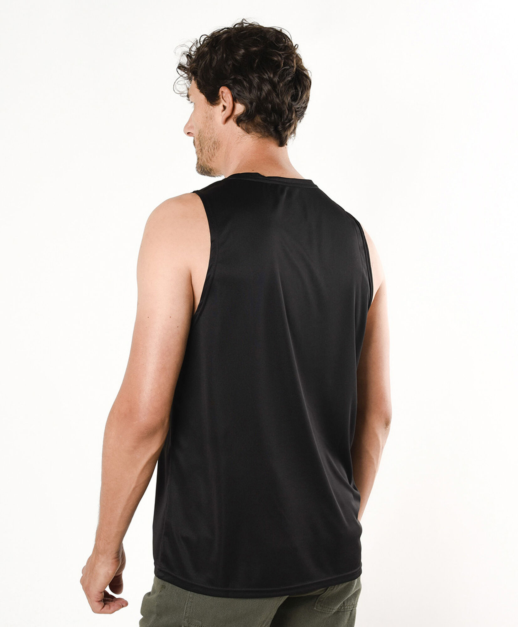 Polera hombre sin mangas colores Polera hombre sin mangas colores