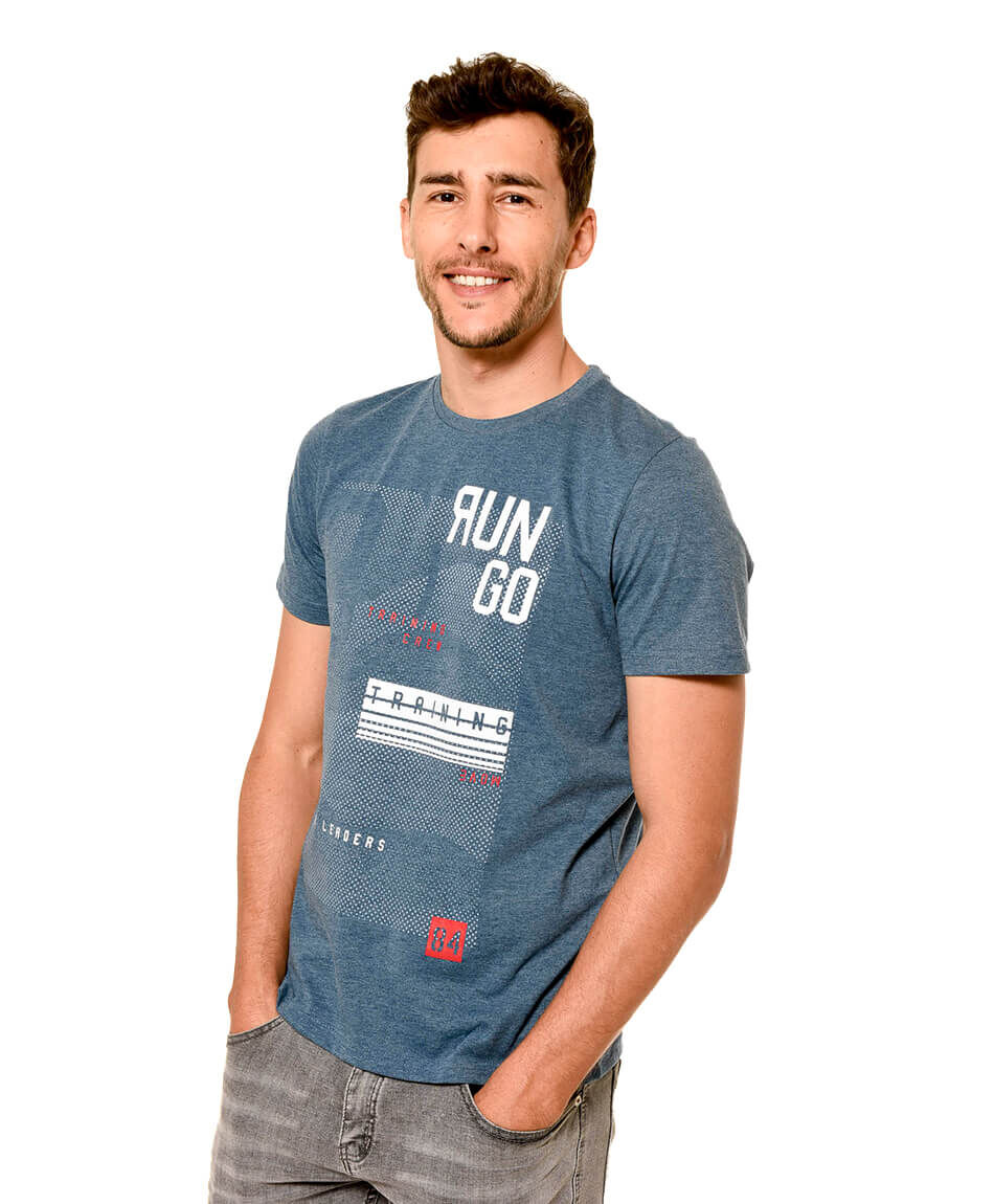 Polera estampada