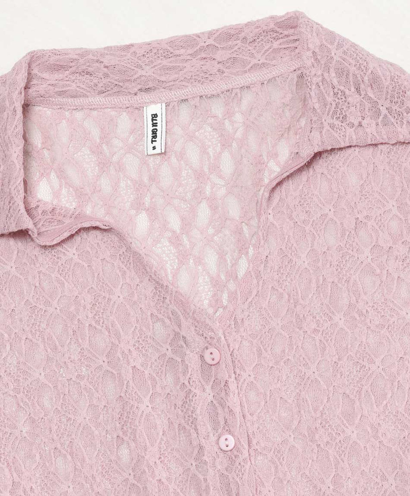 Blusa mujer encaje transparente Blusa mujer encaje transparente
