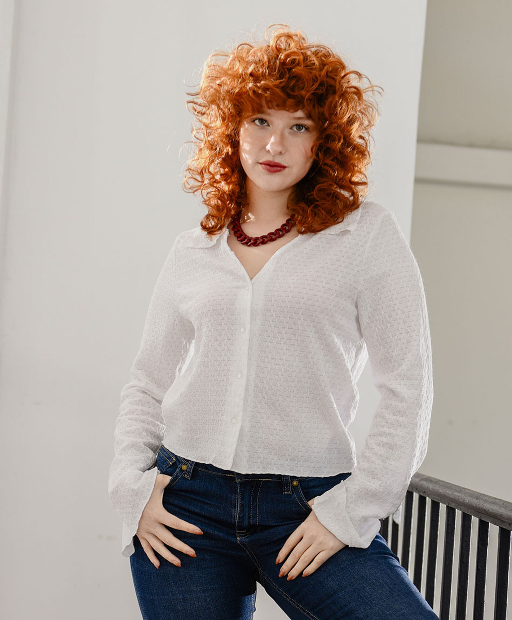 Blusa mujer mini líneas corta Blusa mujer mini líneas corta