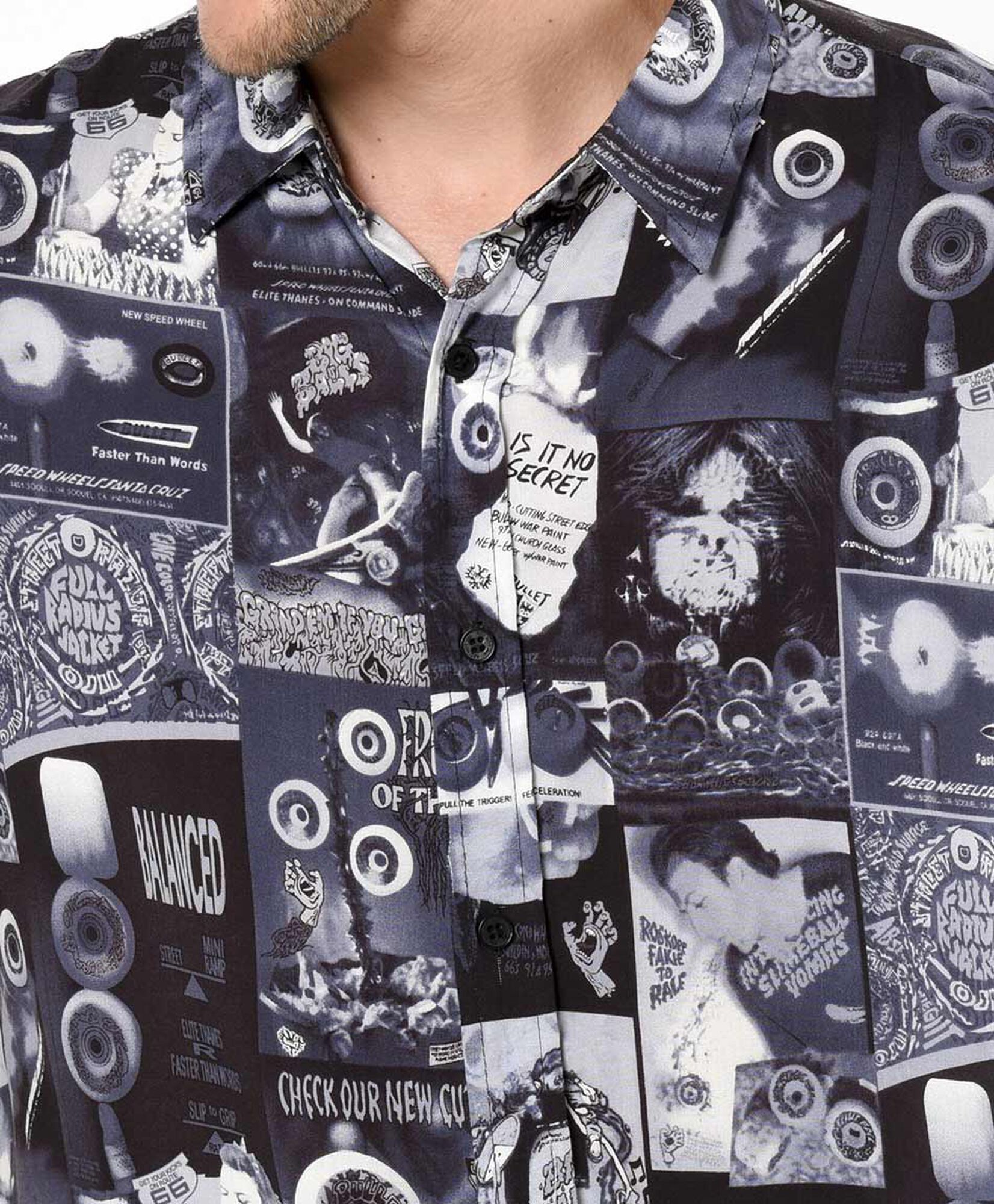 Camisa hombre estampado patch Camisa hombre estampado patch