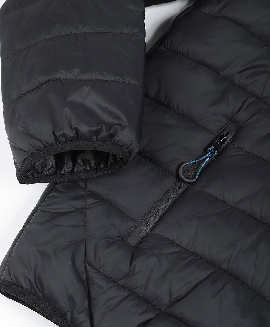 Parka deportiva hombre acolchada negro
