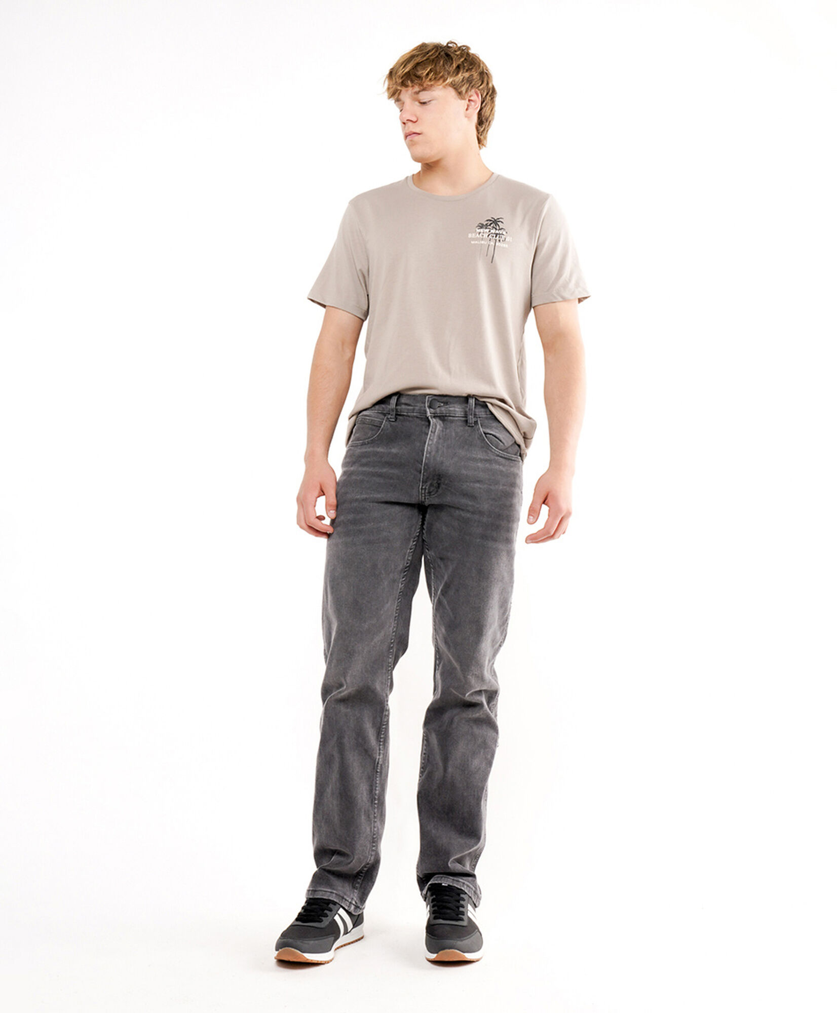 Jeans hombre gris casual Jeans hombre gris casual