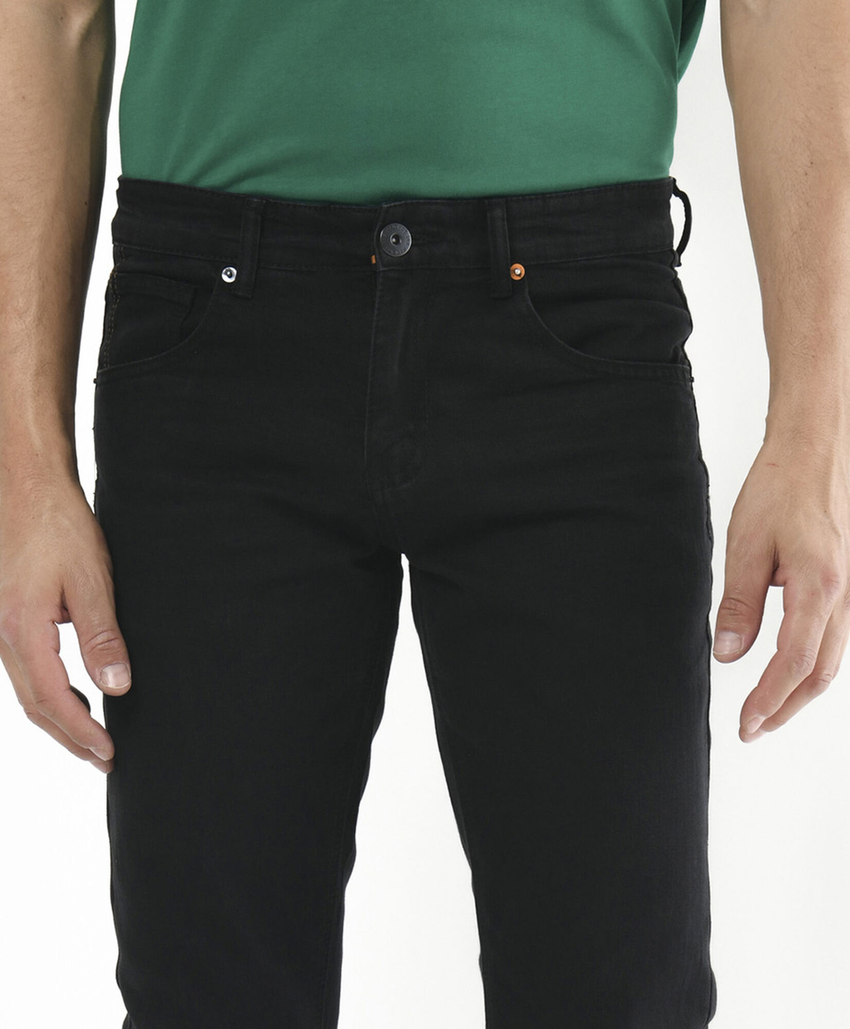 Jeans hombre liso skinny fit Jeans hombre liso skinny fit