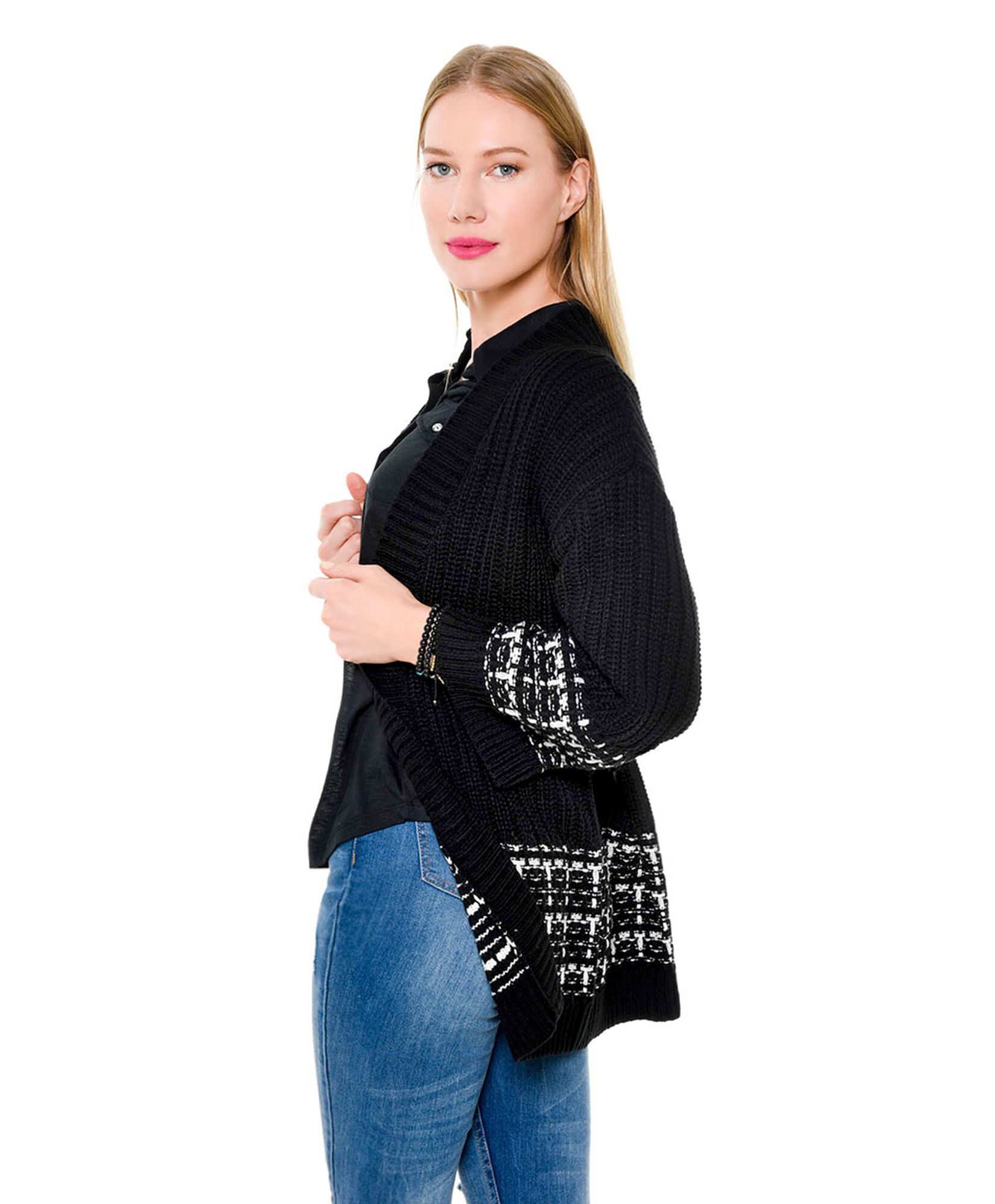 Cardigan jacquard Cardigan jacquard