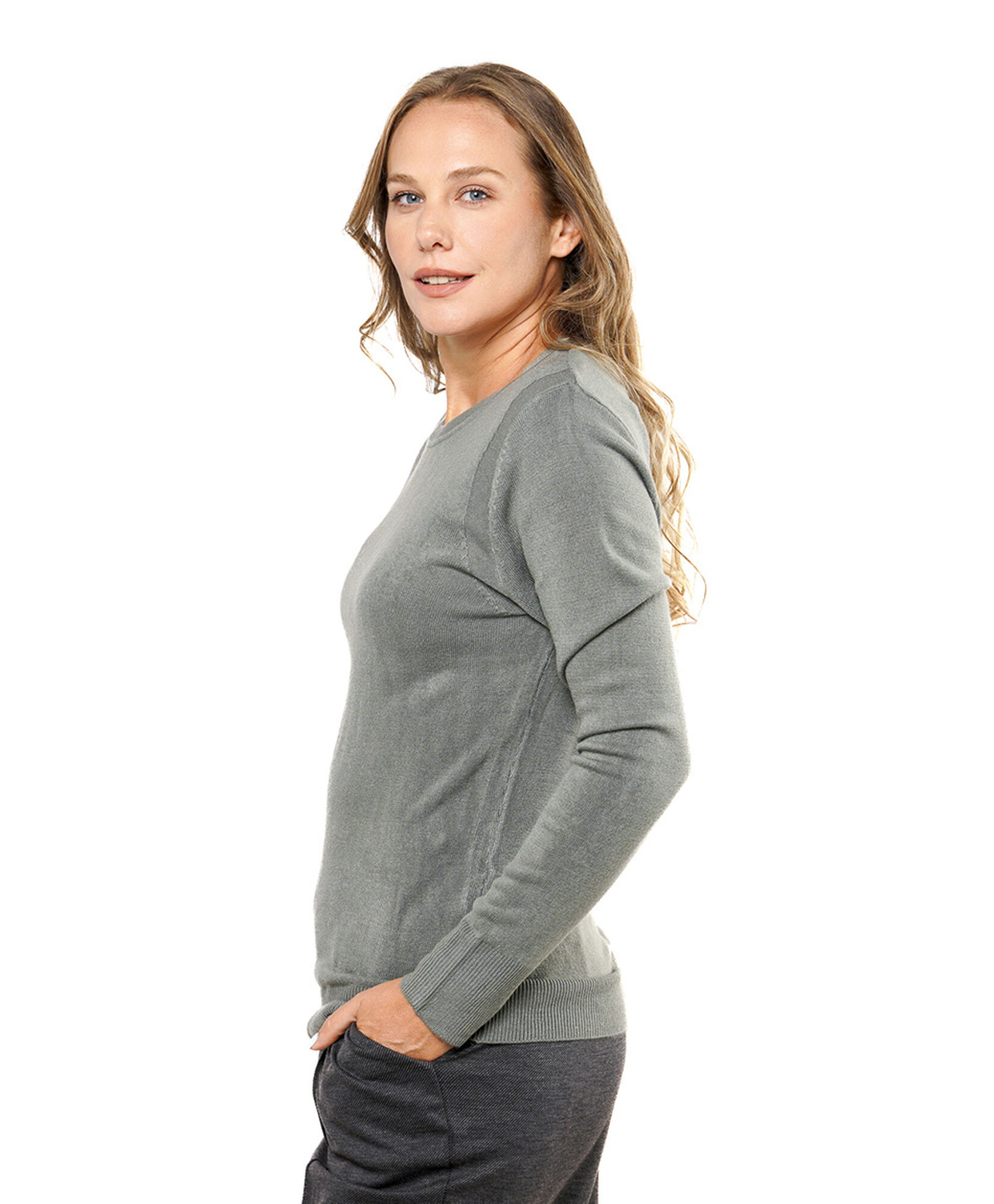 Sweater mujer liso básico Sweater mujer liso básico