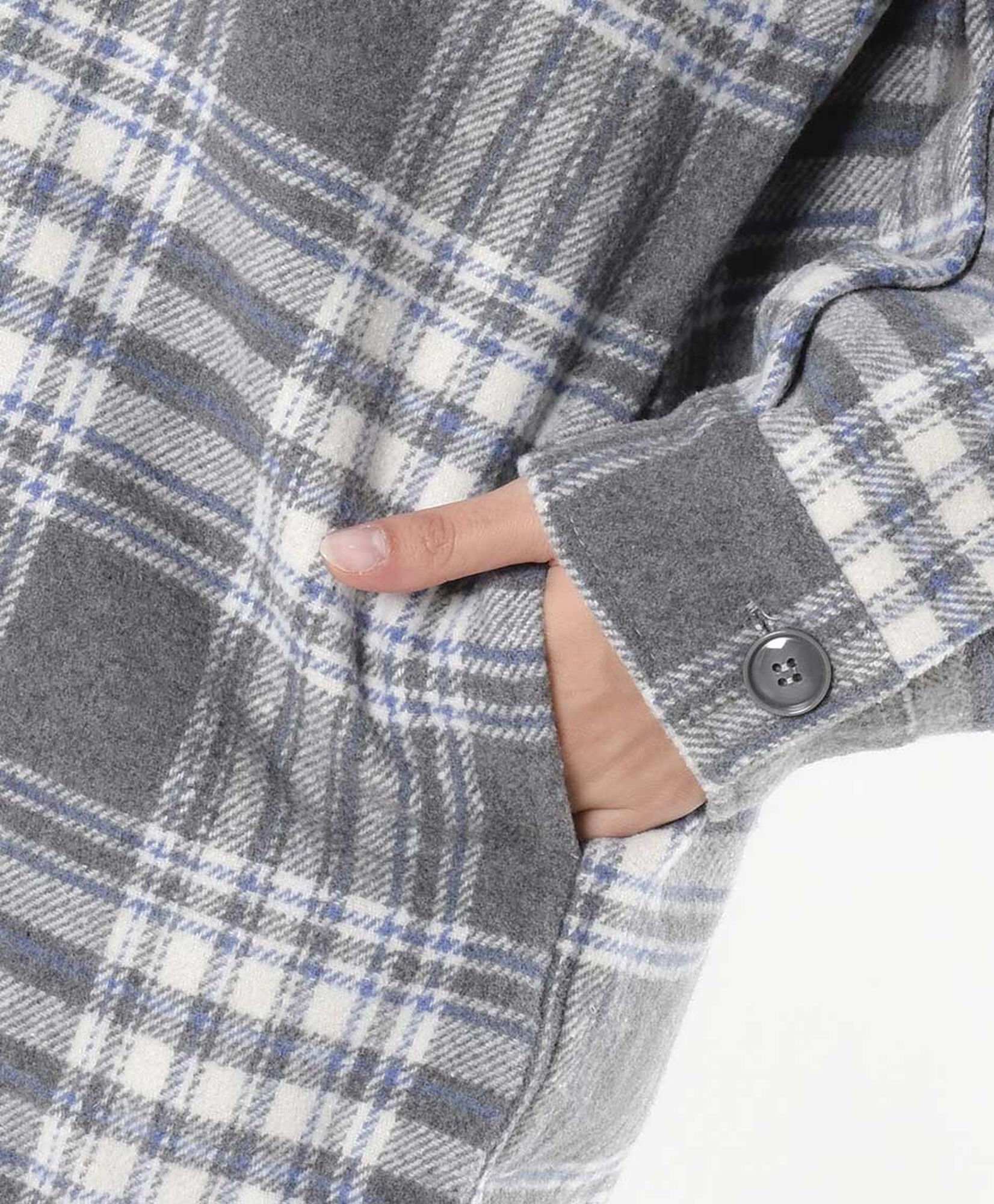 Chaqueta mujer leñadora larga bolsillos Chaqueta mujer leñadora larga bolsillos