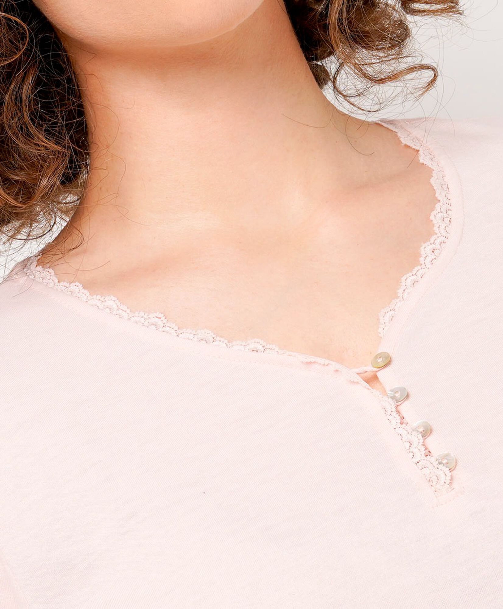 Pijama mujer detalles pink Pijama mujer detalles pink