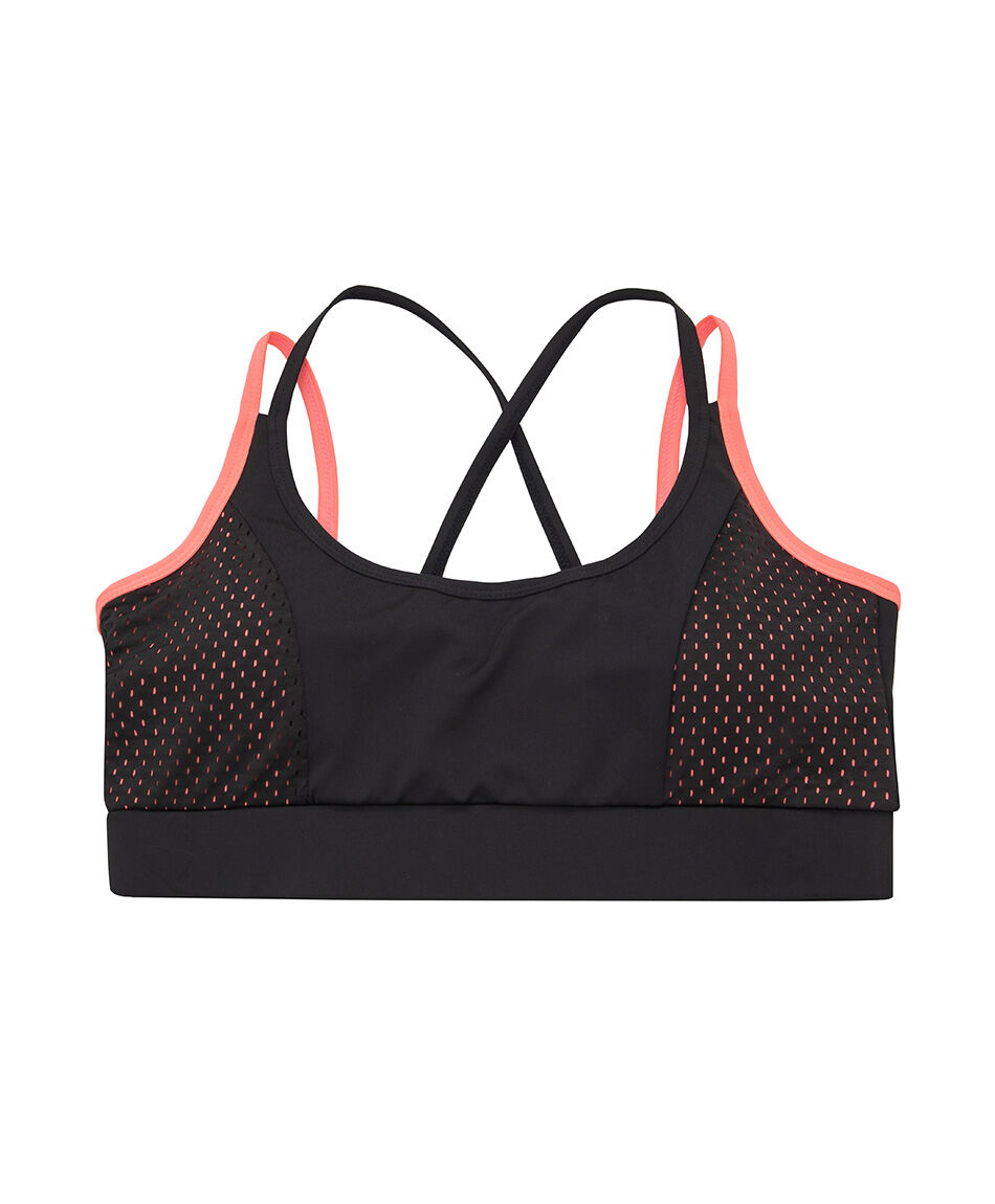 Pero deportivo mujer malla bicolor