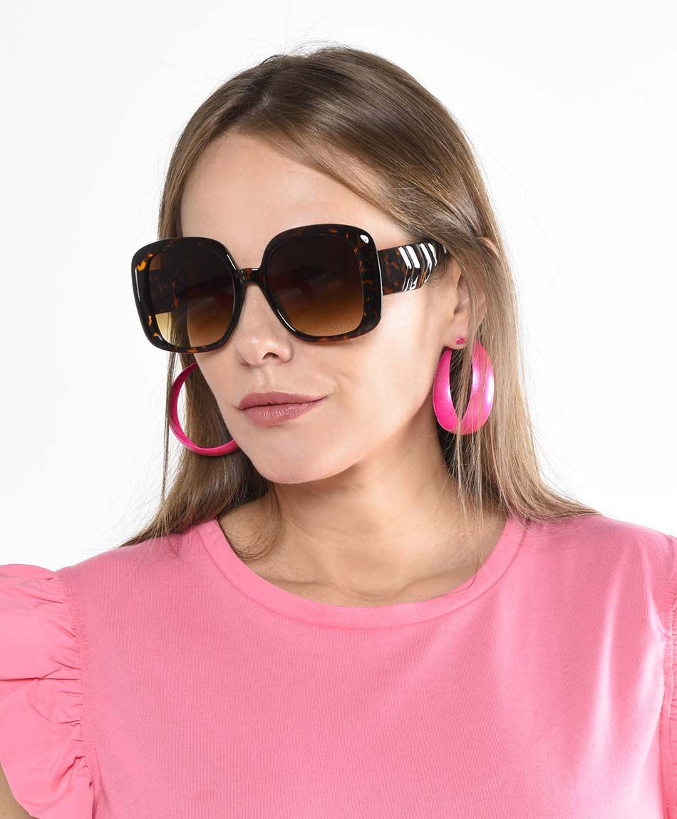 Lentes animal print con protecci&oacute;n uv