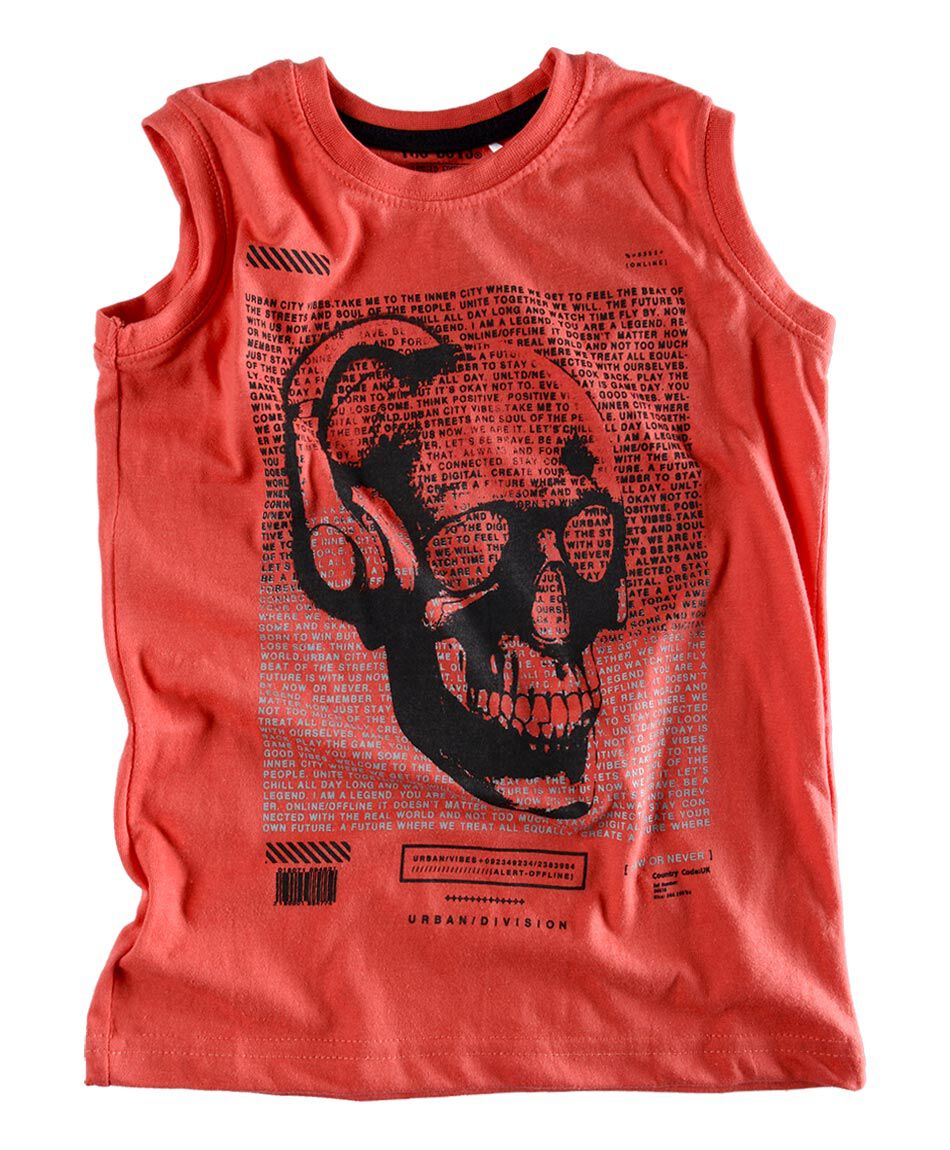 Polera estampada