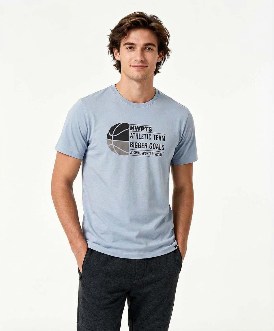 Polera deportiva hombre netball