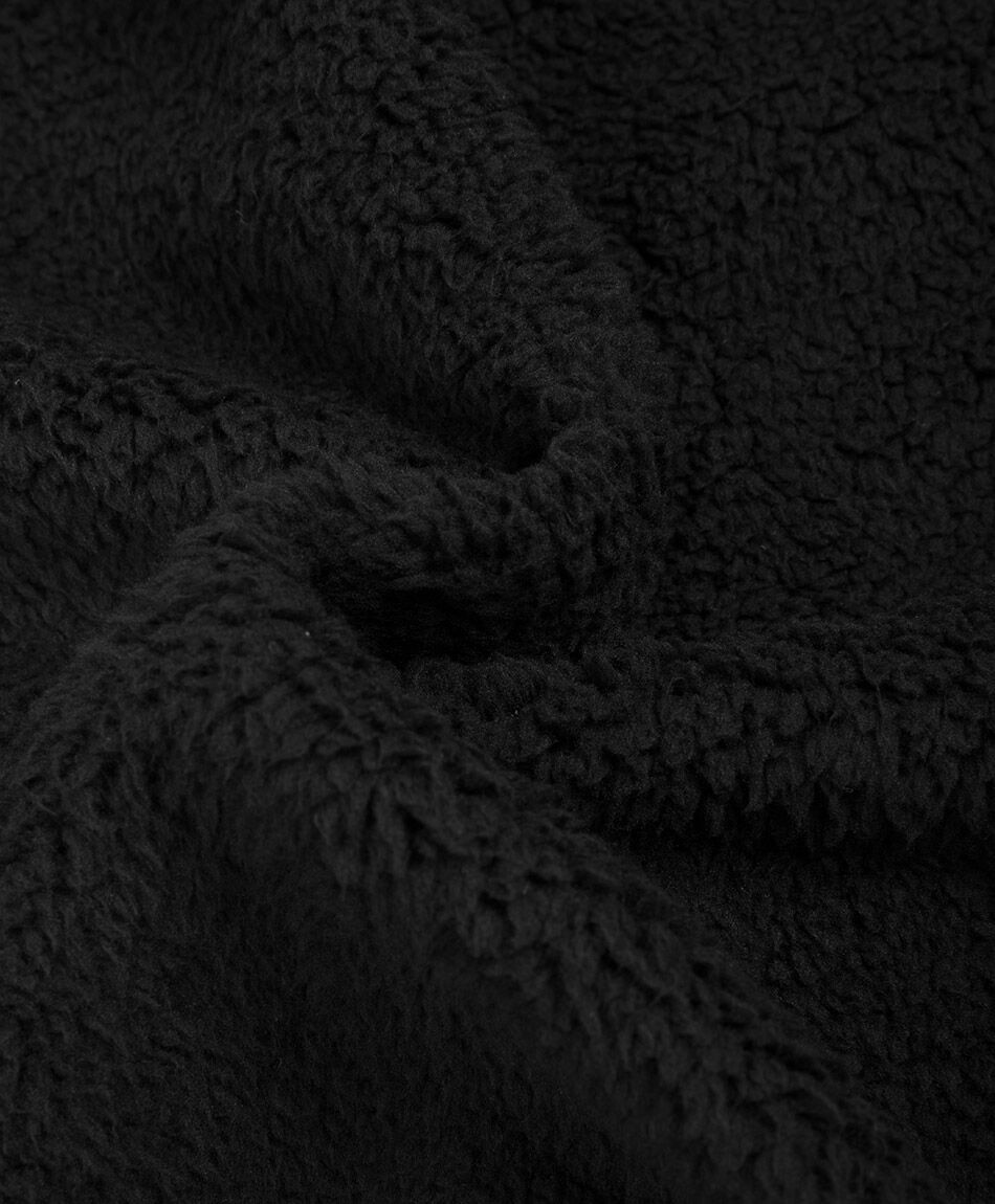 Poler&oacute;n ni&ntilde;o sherpas black