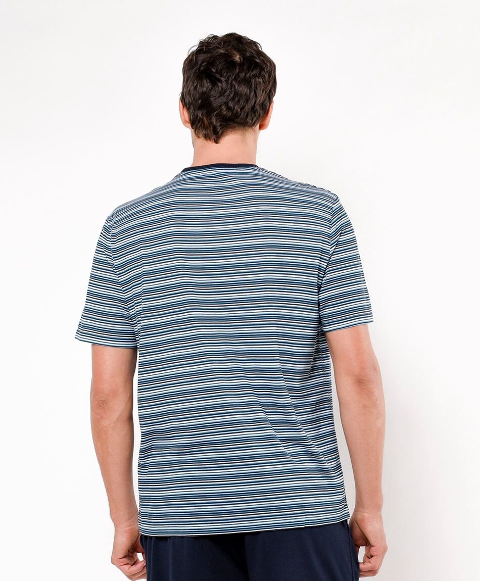 Pijama hombre rayado