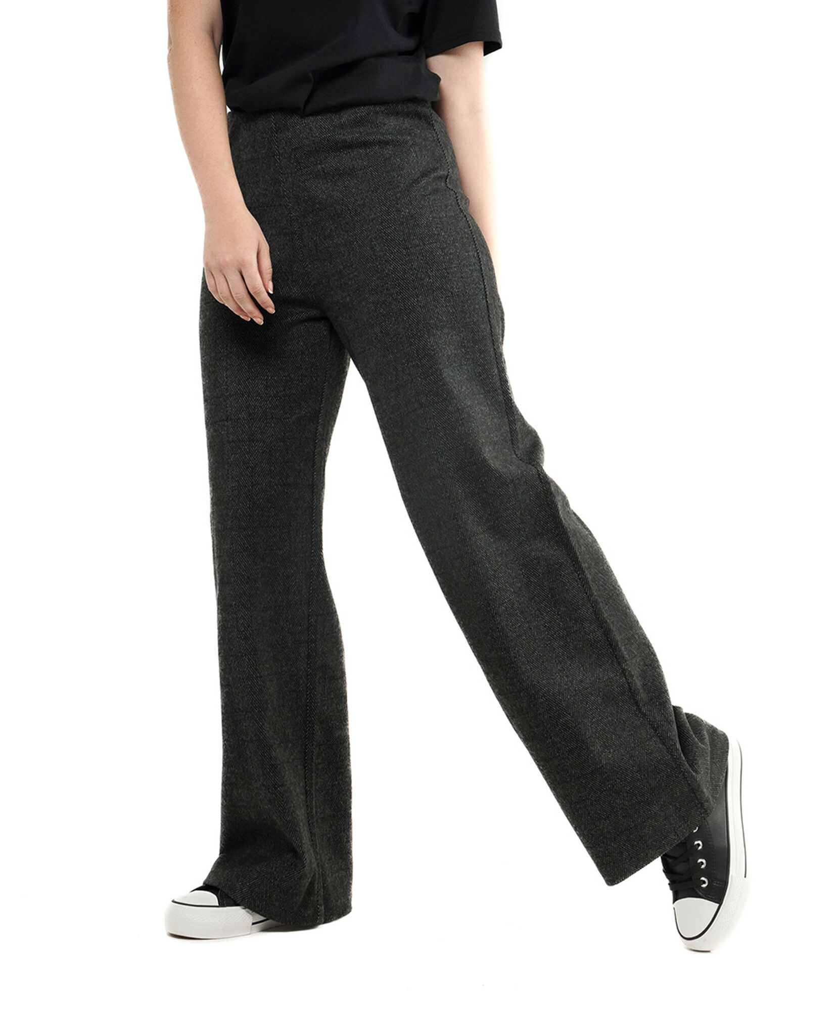 Pantalón mujer jacquard wide Pantalón mujer jacquard wide