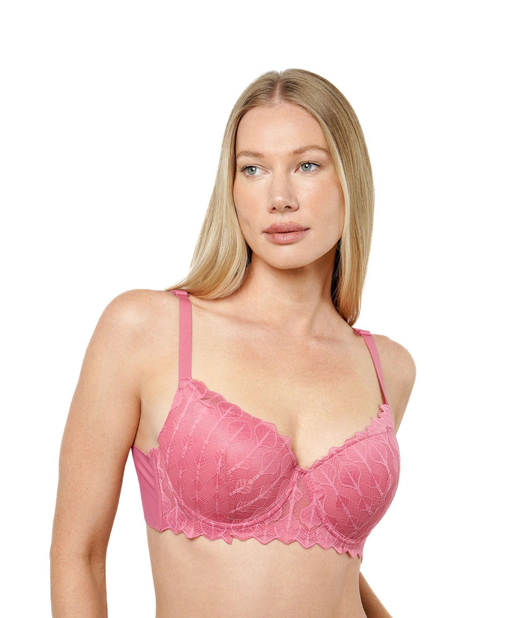 Sostén mujer encajes costado seamless Sostén mujer encajes costado seamless