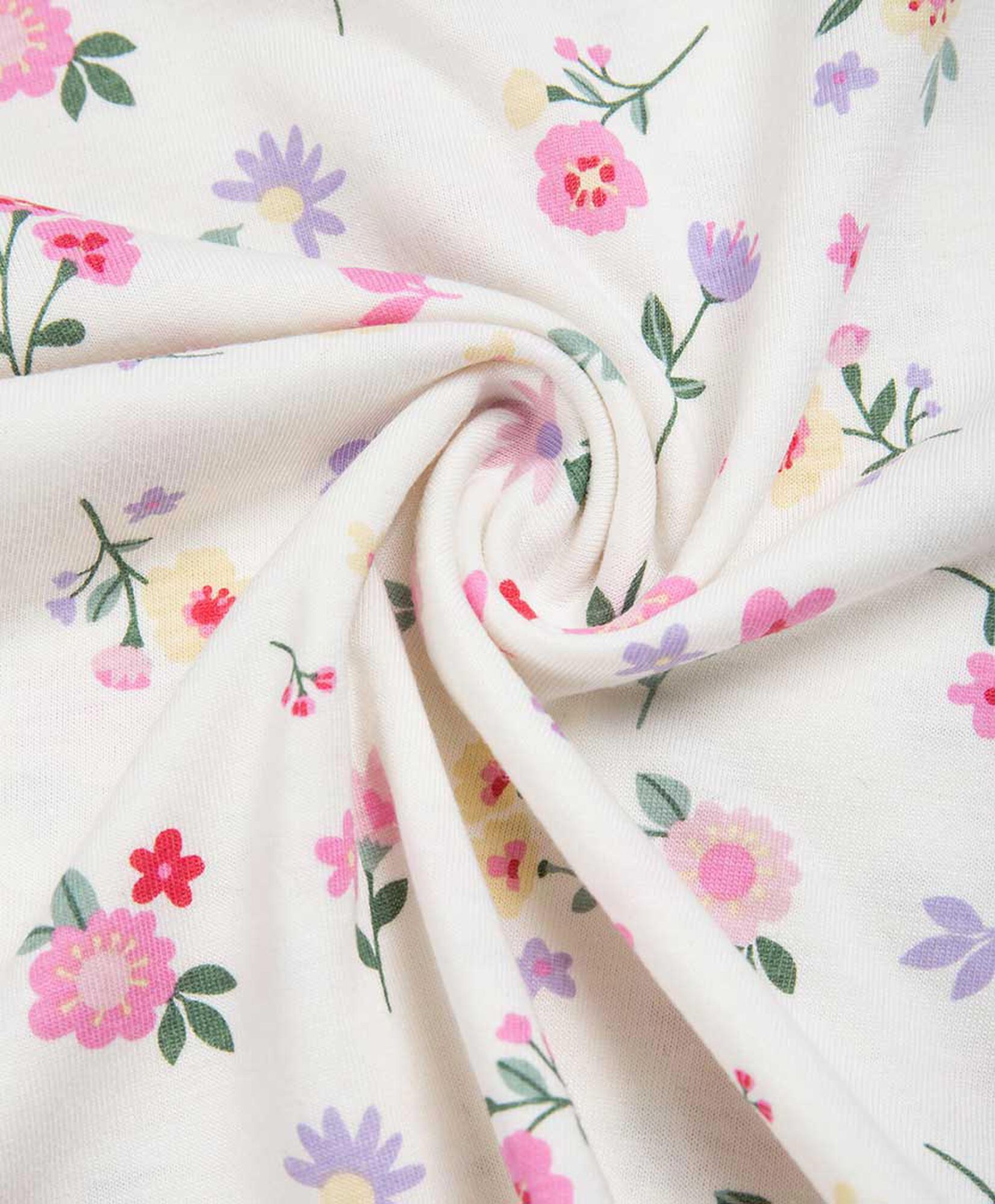 Polera bebé floreada Polera bebé floreada