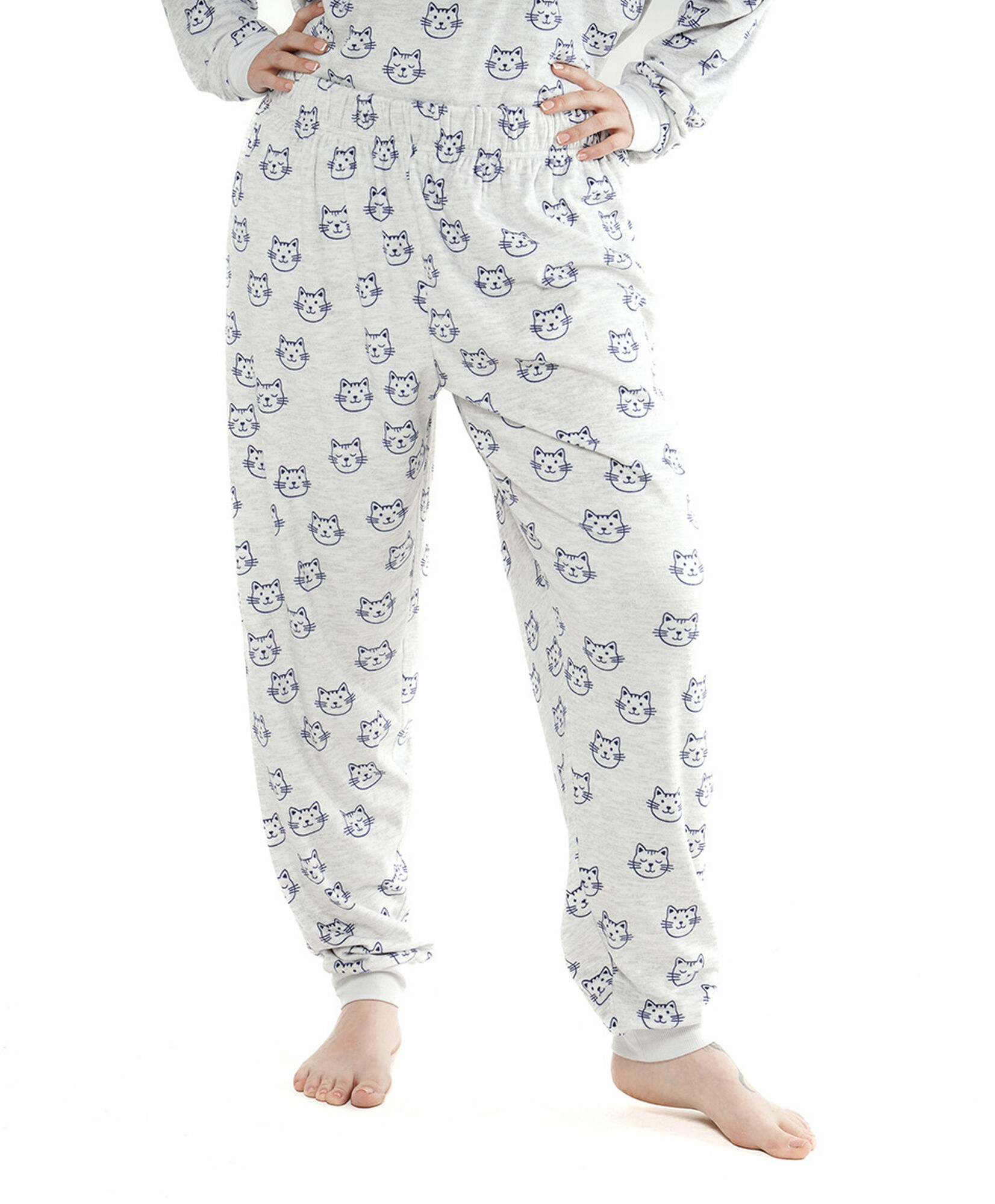 Pijama mujer micropolar gatitos Pijama mujer micropolar gatitos