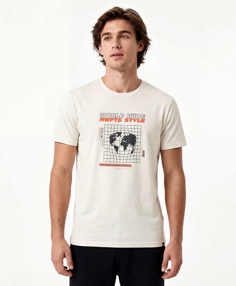 Polera deportiva hombre word wide