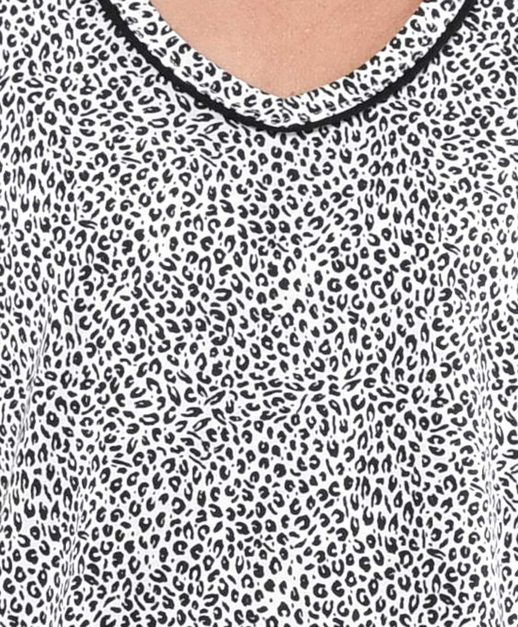 Pijama mujer capri animal print Pijama mujer capri animal print
