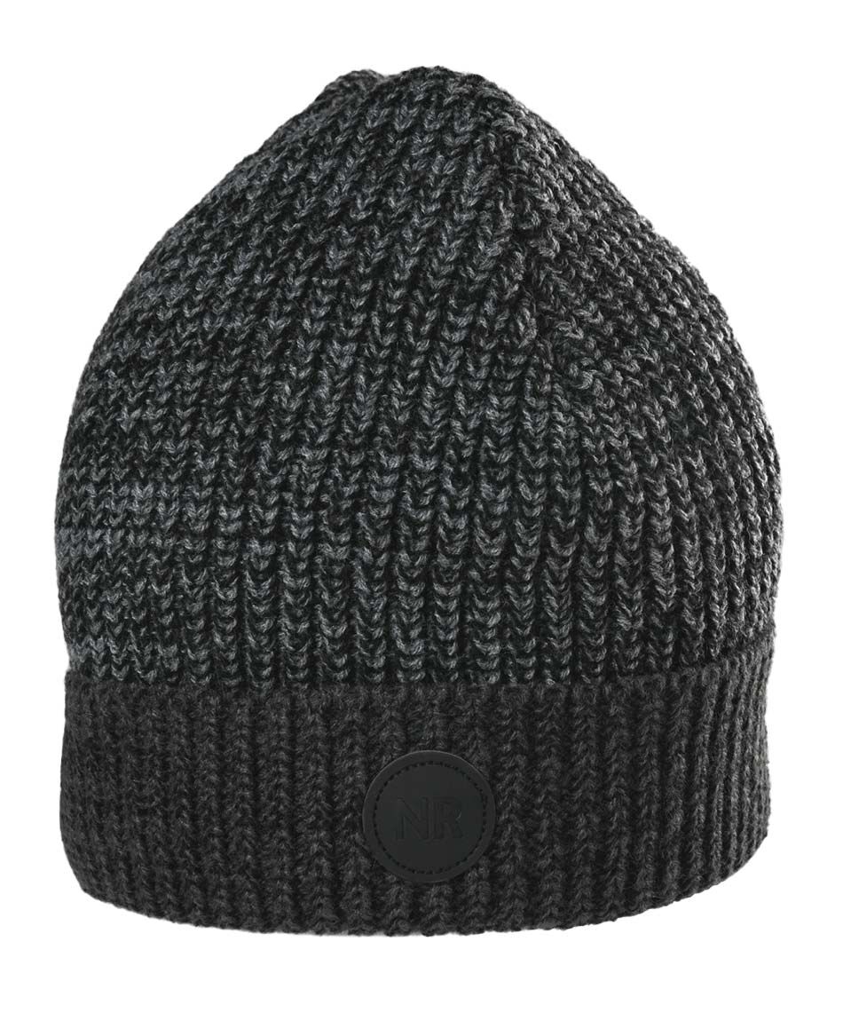 Gorro hombre jaspeado con forro