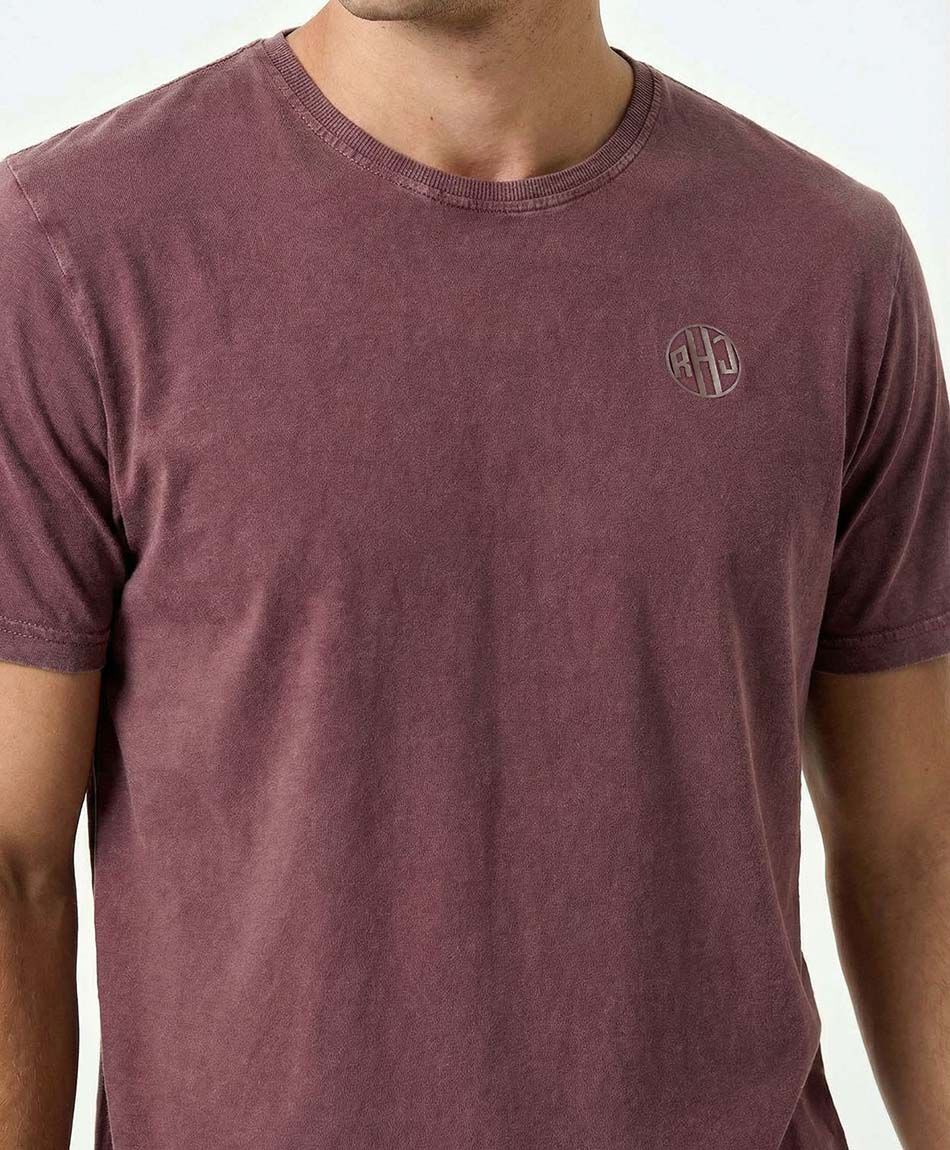 Polera hombre mini print