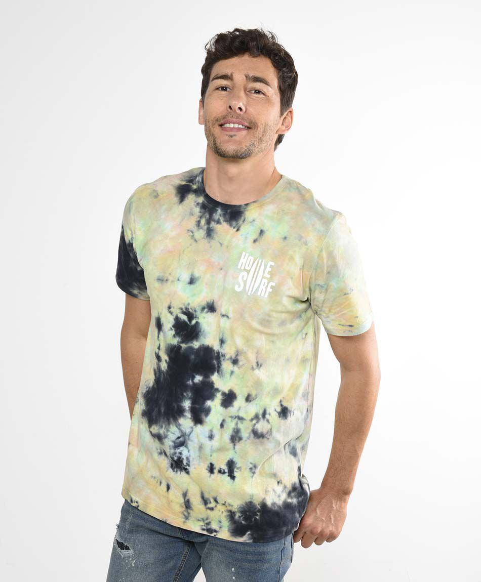 Polera manga corta cuello redondo