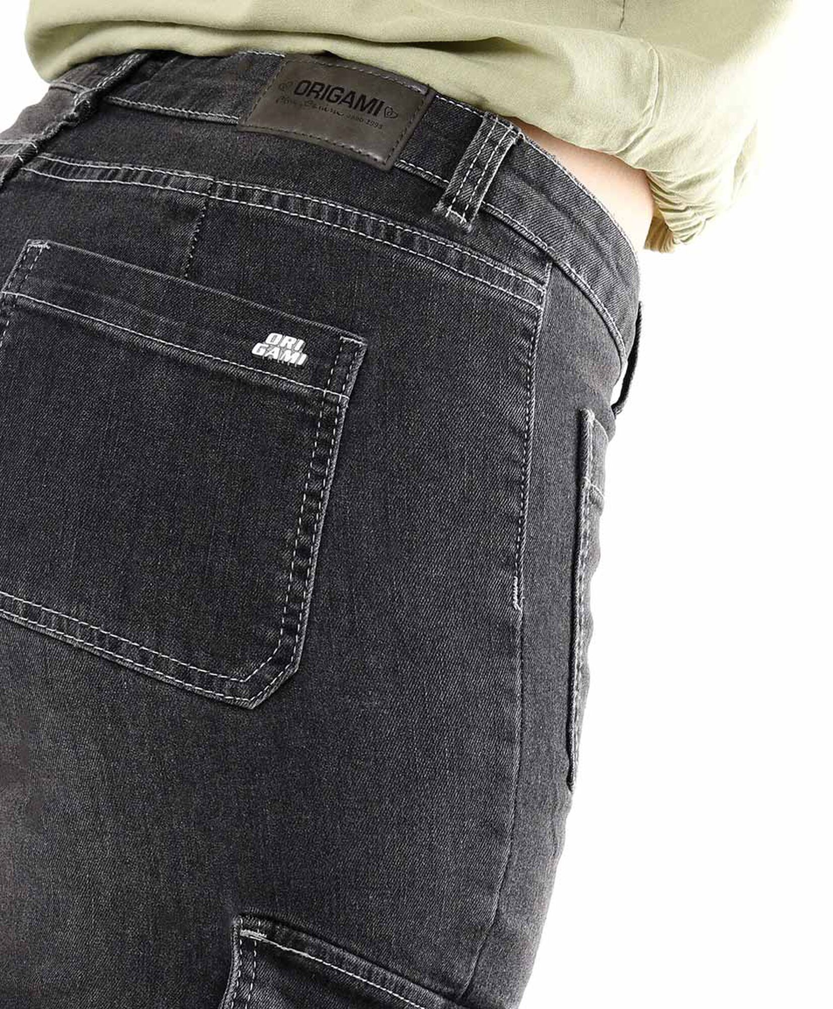Jeans mujer cargo lazos Jeans mujer cargo lazos
