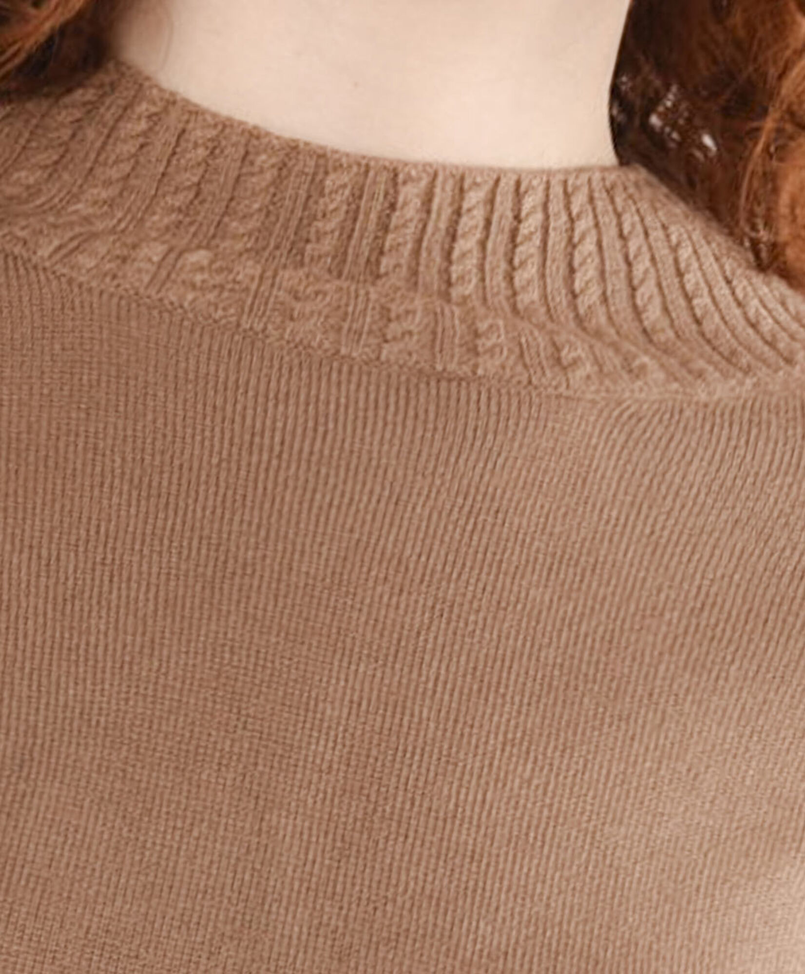 Sweater mujer largo detalle pretina Sweater mujer largo detalle pretina