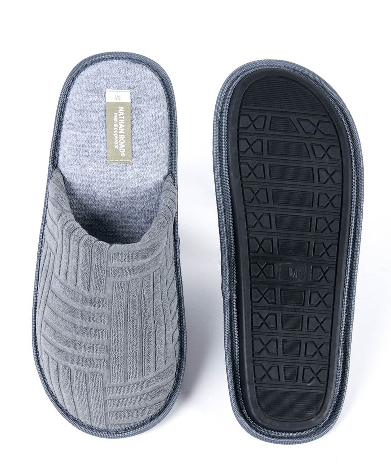 Pantufla hombre gris Pantufla hombre gris