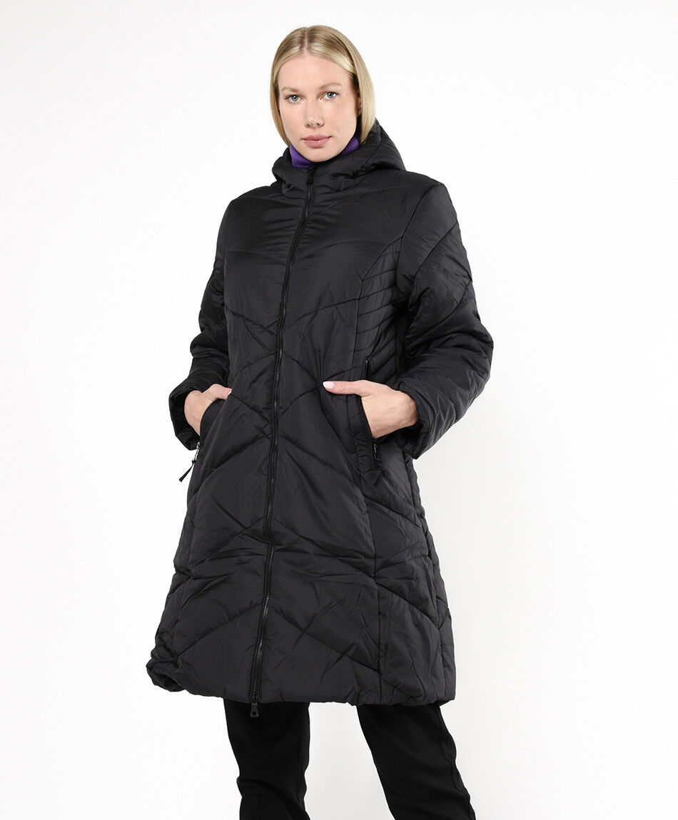 Parka mujer doble cierre