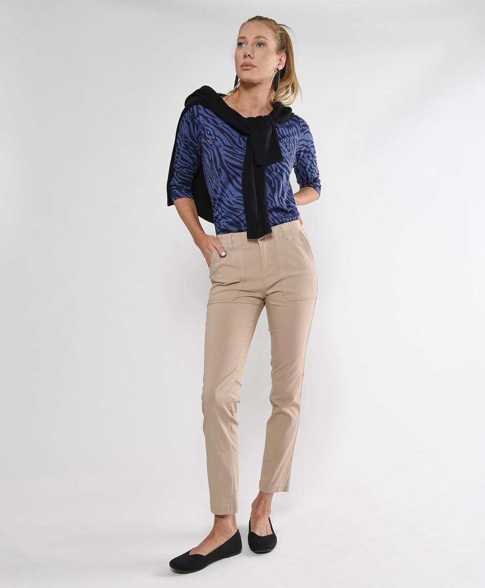 Pantal&oacute;n mujer bolsillos skinny fit