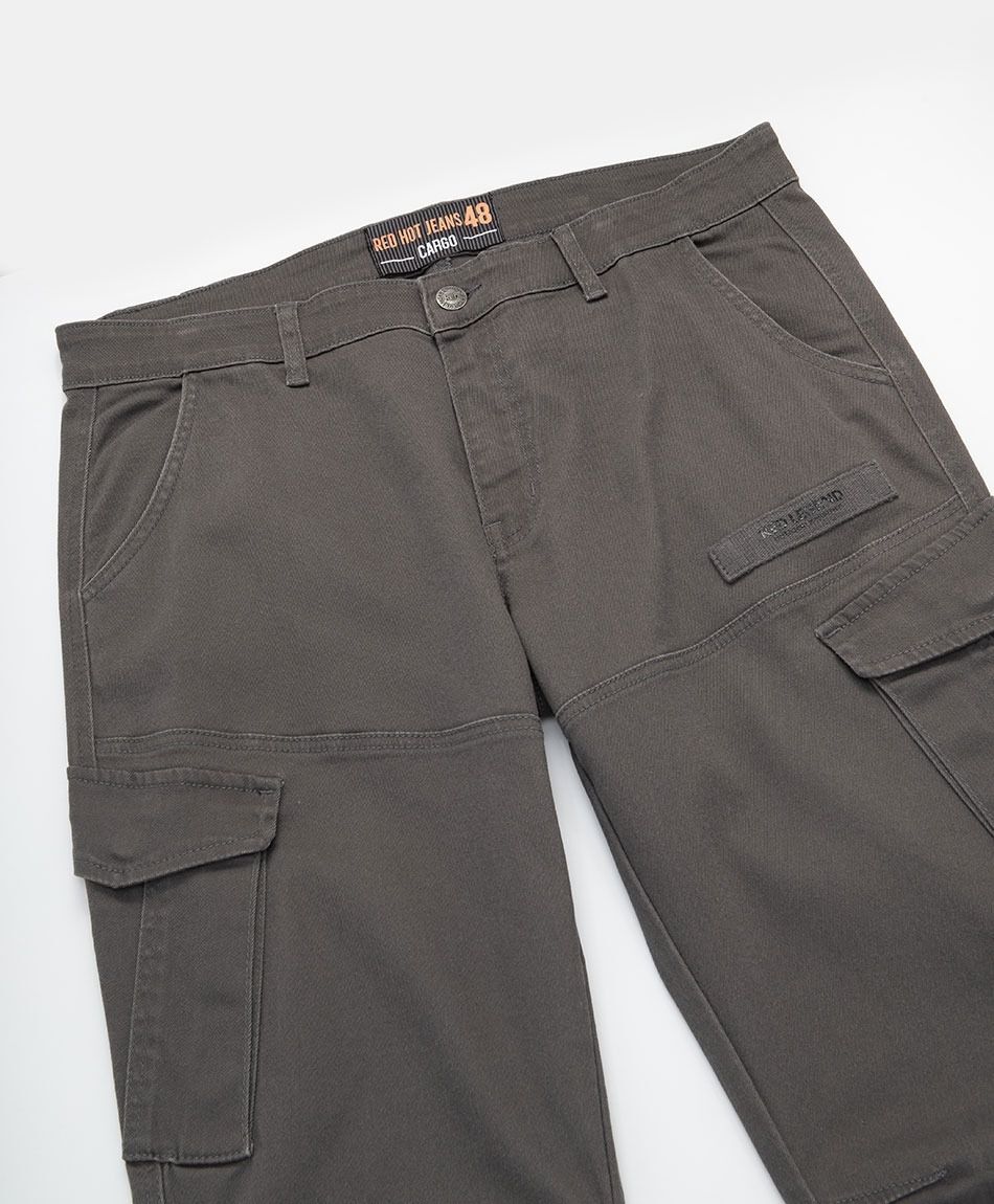 Jeans hombre cargo costuras