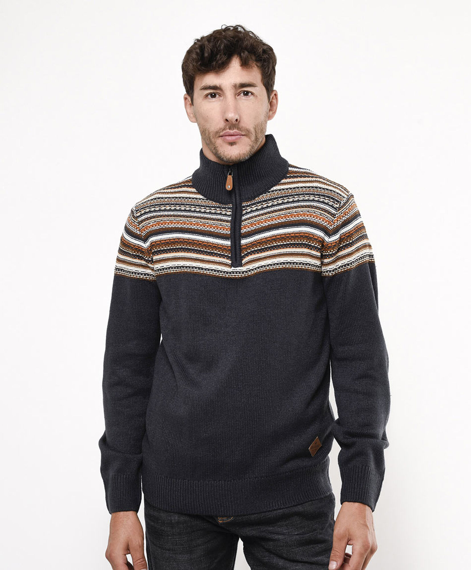 Sweater hombre colores líneas Sweater hombre colores líneas